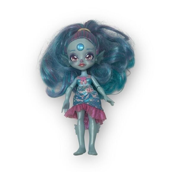 Magic Mixies Pixlings Shimmerverse Series Marena The Mermaid Doll Blue / Pink - Picture 1 of 7